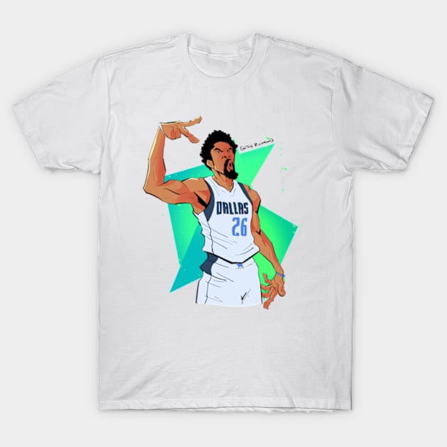 Spencer Dinwiddie T-Shirt by glitchrichmond